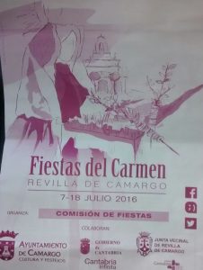 Fiestas del Carmen en Revilla de Camargo 2016