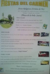 Fiestas del Carmen en Suesa 2016