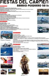 Fiestas del Carmen en el Bº Pesquero 2016