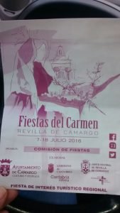 Fiestas del Carmen en Revilla de Camargo 2016