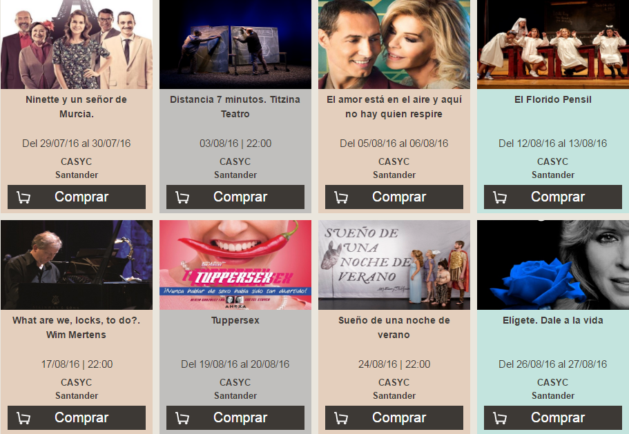 Teatro en Casyc en Santander