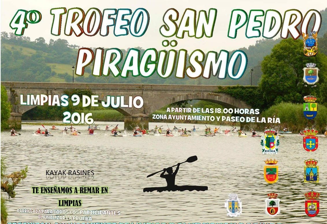 Trofeo San Pedro de Piragüismo en Limpias 2016