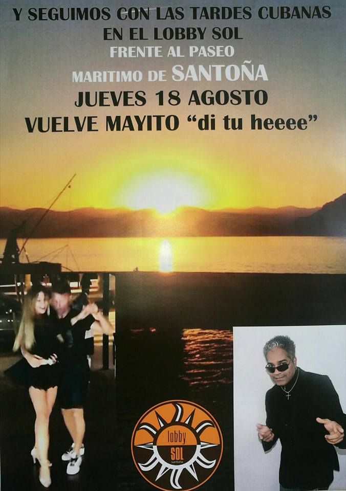 Concierto cubano de Mayito en el Lobby Sol de Santoña