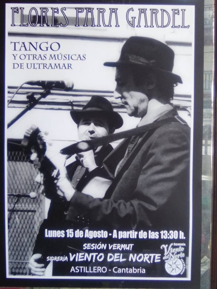 Concierto de Flores para Gardel en Astillero