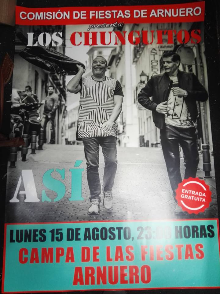 Concierto de Los Chunguitos en Arnuero