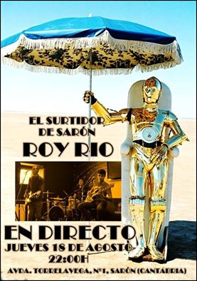 Concierto de Roy Rio en El Surtidor de Saron