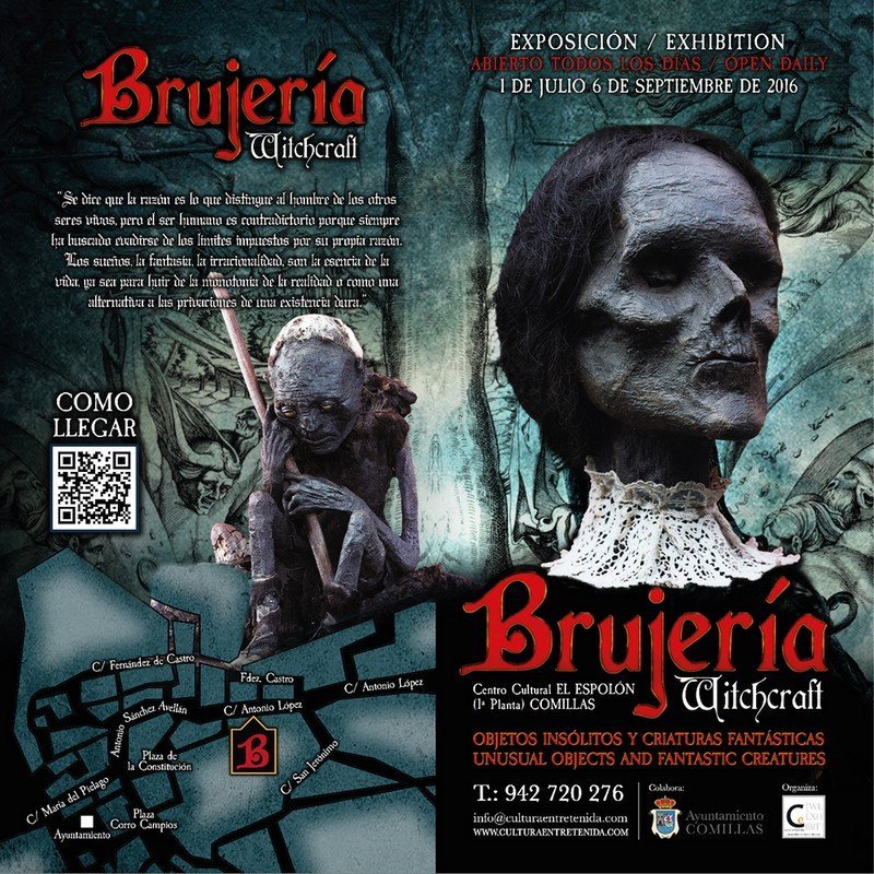Exposicion Brujeria en Comillas
