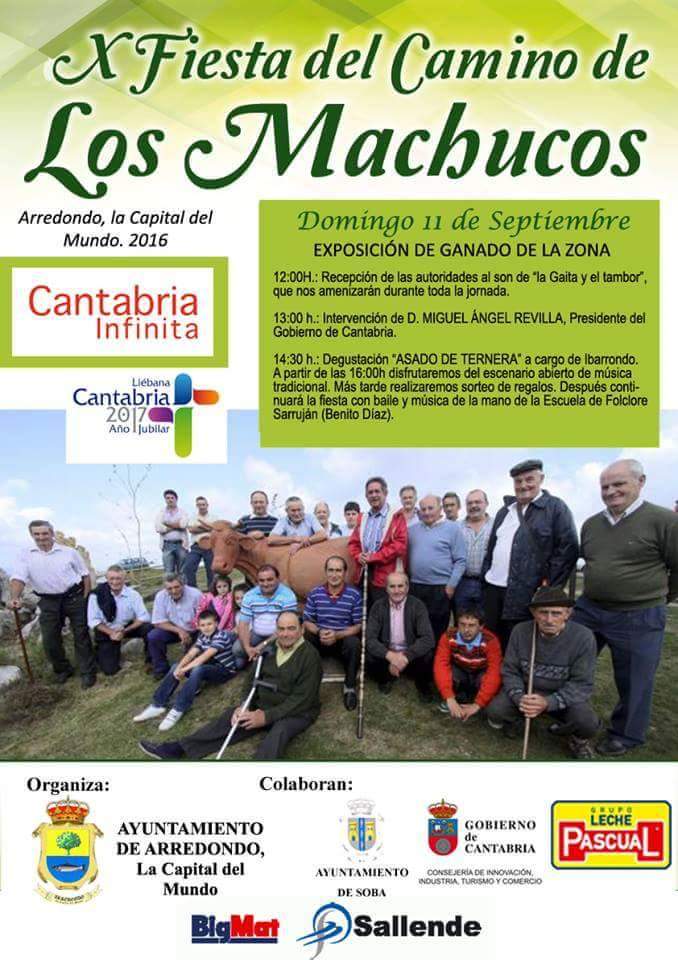 Fiesta del camino de los Machucos en Arredondo 2016