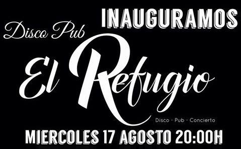 Fiesta inauguracion del disco Pub El Refugio en Tanos