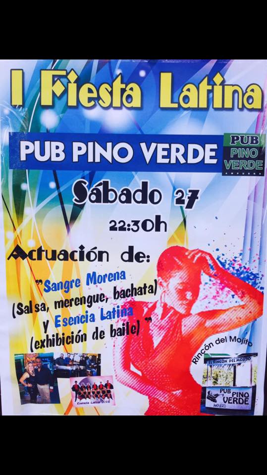 Fiesta latina y concierto en el Pino Verde de Ampuero