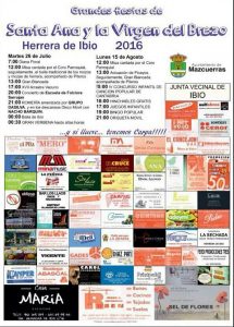 Fiestas de La Virgen del Brezo 2016 en Herrera de Ibio