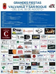 Fiestas de Valvanuz y San Roque en Selaya