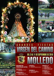 Fiestas de la Virgen del Camino en Molledo 2016