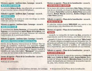 XXXVI Festival de verano en Camargo