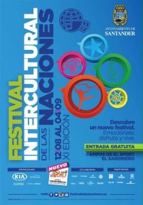 Festival intercultural de las Naciones 2016 Santander