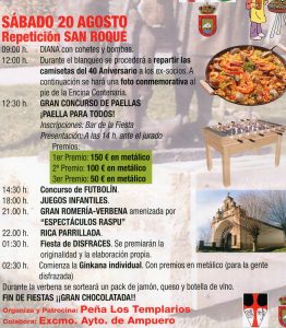 Fiestas de San Roque en Udalla 2016