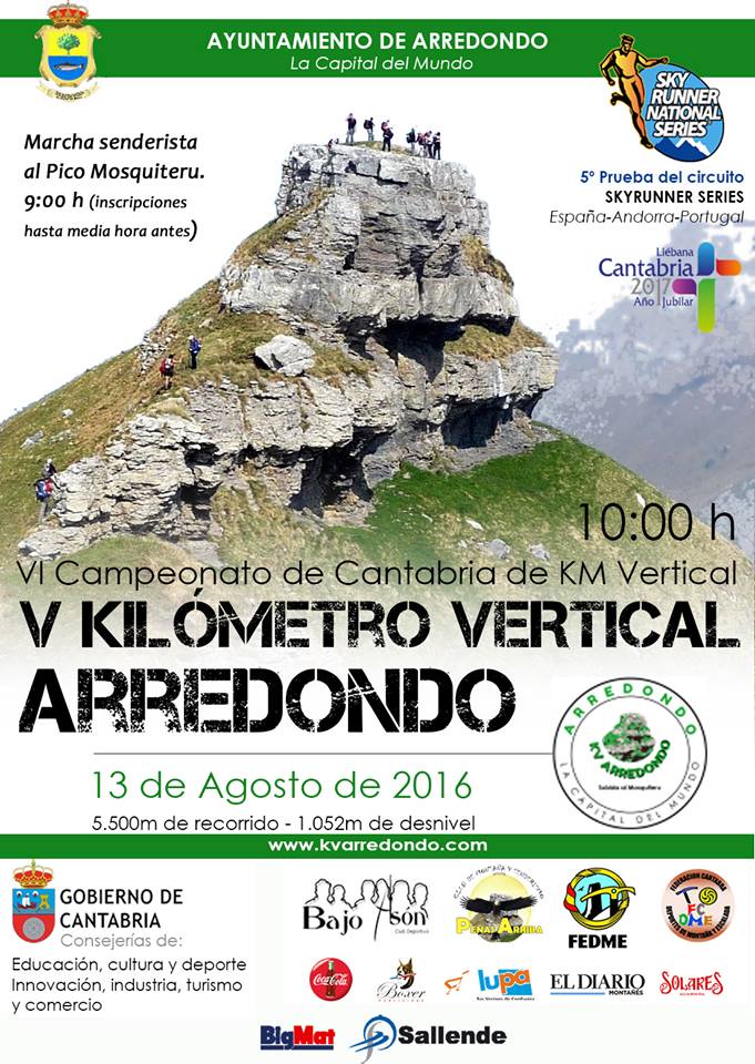V Kilómetro vertical de Arredondo