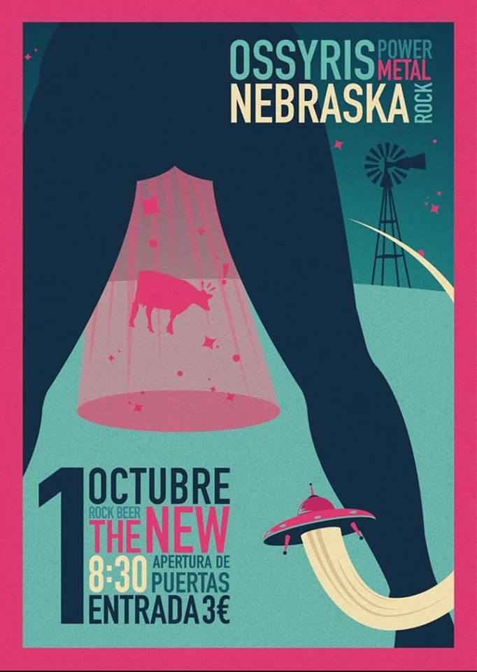 Concierto de Ossyris y Nebraska en el Rock Beer the New de Santander