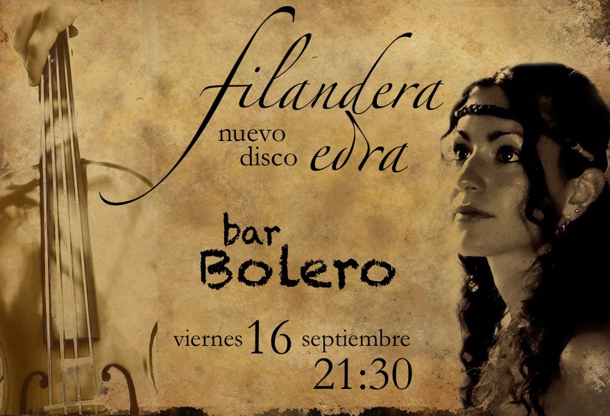 Concierto de Filandera Folk en el bar Bolero de Santander