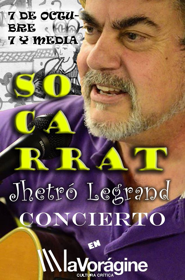 Concierto de Jhetró Legrand en La Vorágine de Santander