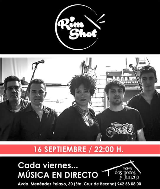 Concierto de Rimshot en Dos Pozos y Jimena de Bezana