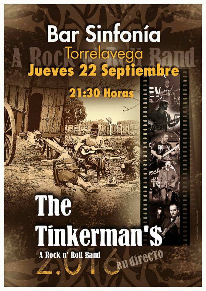 Concierto de The Tinkerman´s en el Sinfonía de Torrelavega