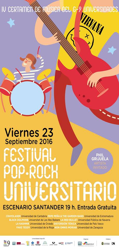 Festival Pop Rock Universitario en Escenario Santander