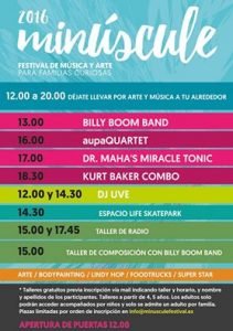 Festival de arte y musica Minuscule en Escenario Santander