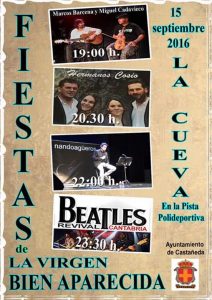 Fiestas de La Bien Aparecida en La Cueva 2016