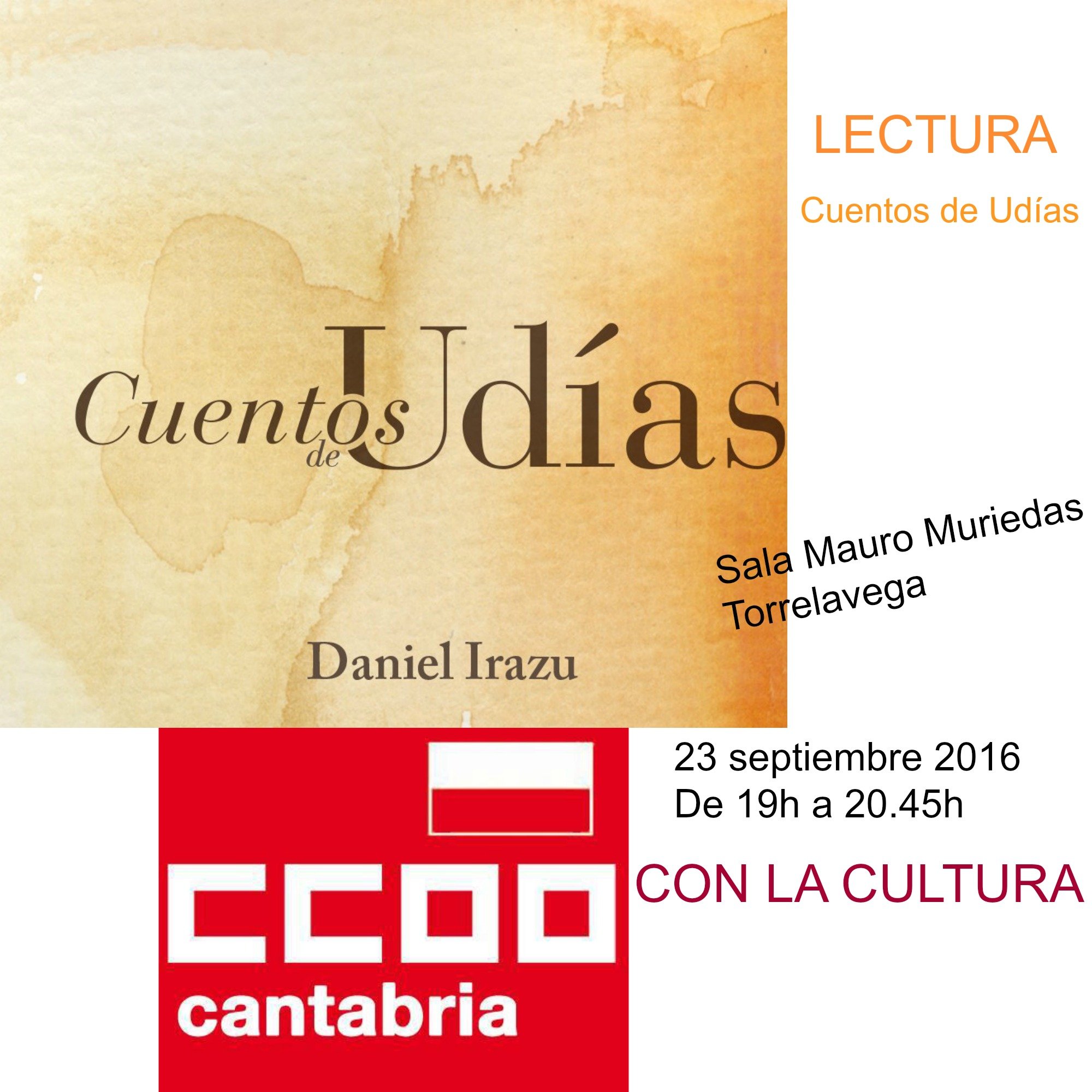 LECTURA De Cuentos de  Udías en Torrelavega