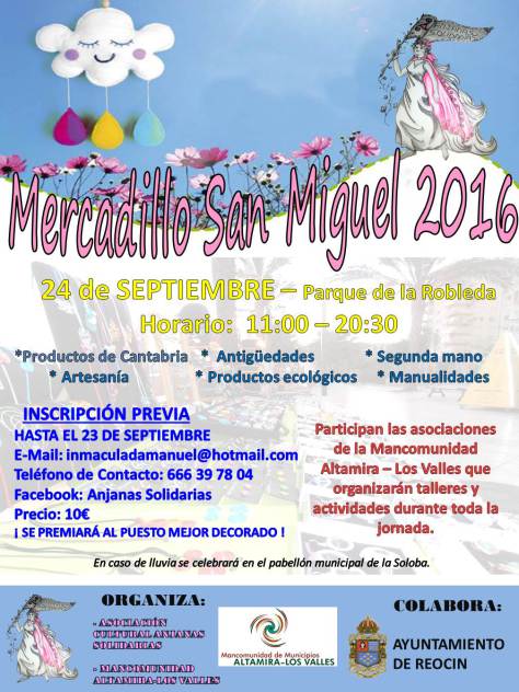 Mercadillo en Puente San Miguel