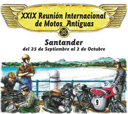 XXIX Reunión Internacional de Motos Antiguas en Santander 2016