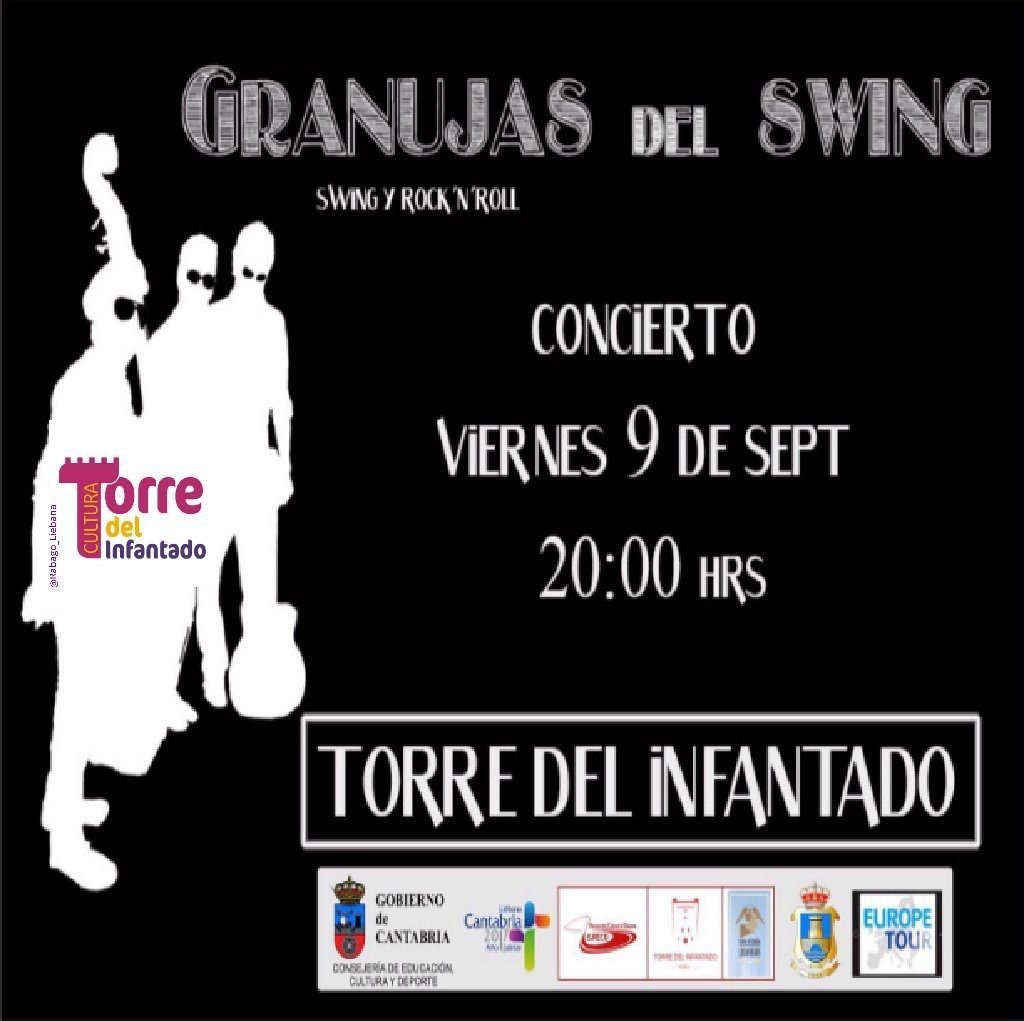 Concierto de Granujas del Swing en Potes
