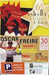 Encierro en tetuan estrella de la fama para Oscar Freire