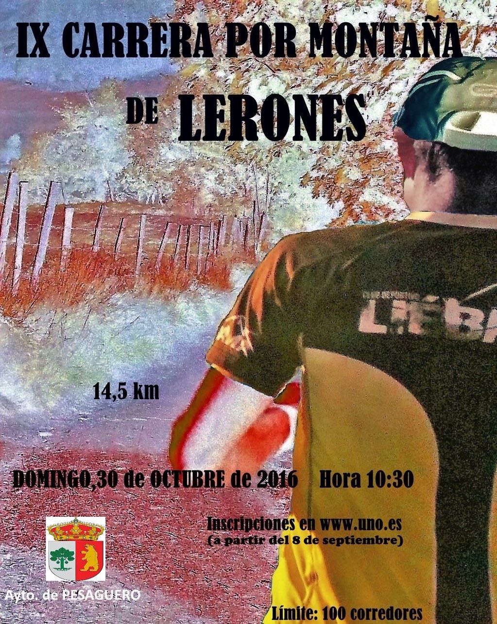 Carrera por Montaña de Lerones 2016