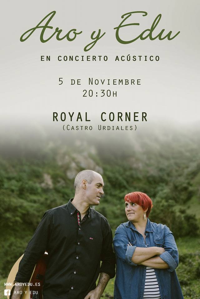 Concierto de Aro y Edu en el Royal Corner de Castro Urdiales