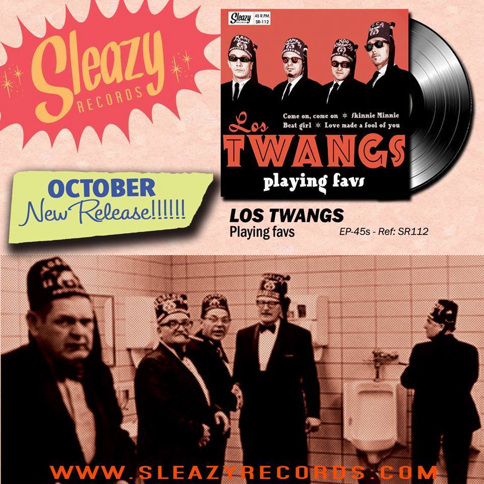 Concierto de Los Twangs en  la zona de vinos de Torrelavega