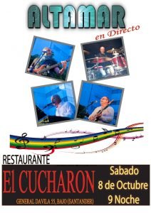 Concierto del grupo Altamar en El Cucharón de Santander