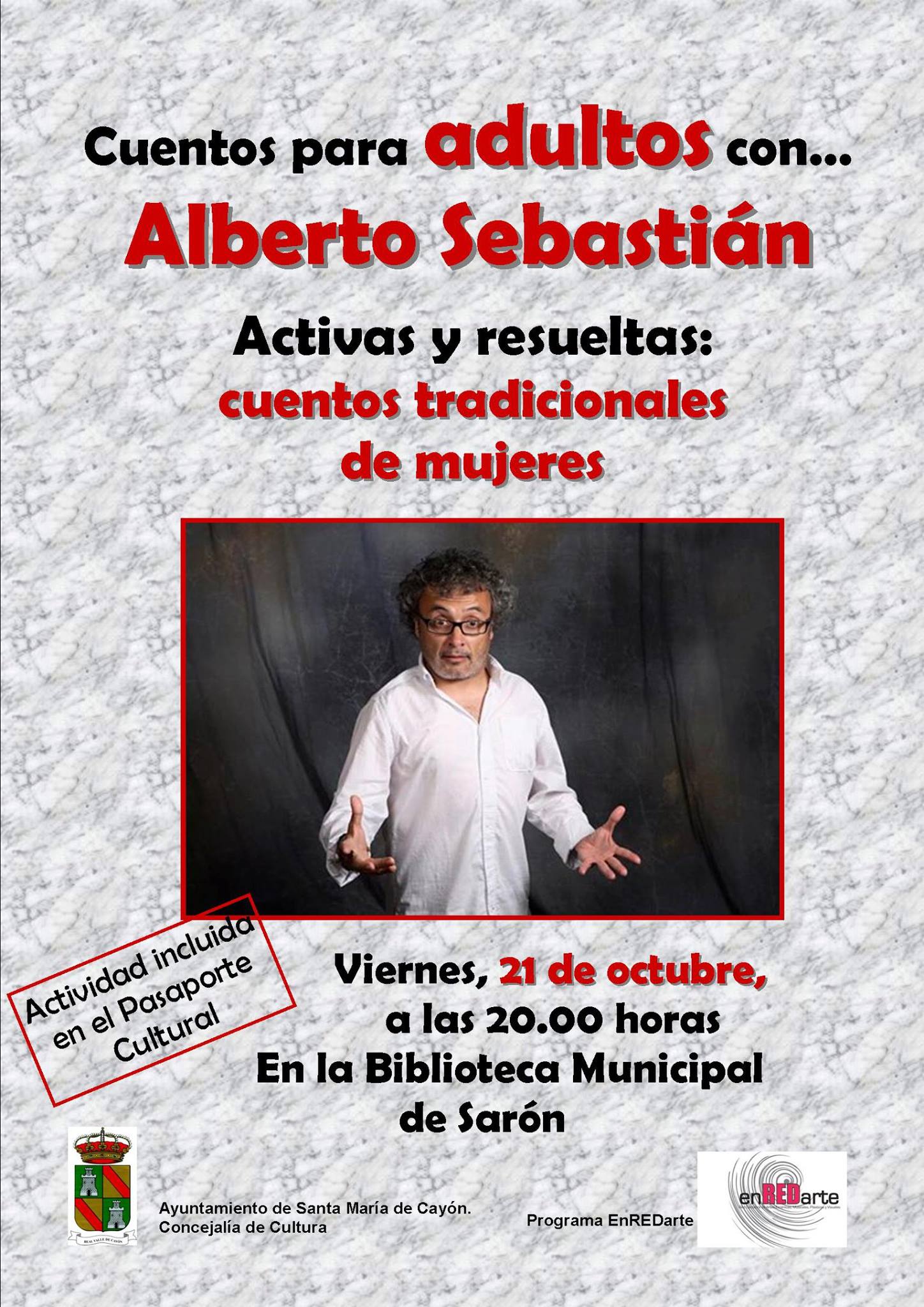Cuentos para adultos en la Biblioteca de Sarón