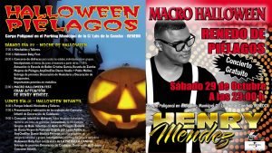 Halloween y concierto gratuito de Henry Méndez en Renedo