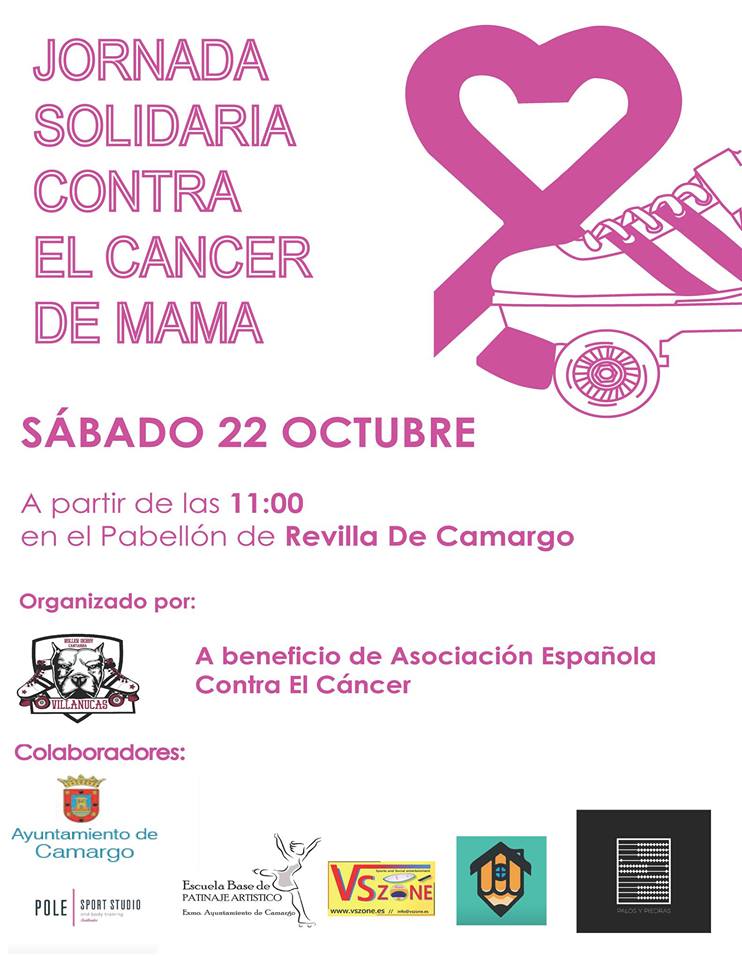 Jornada Solidaria Contra El Cancer De Mama  en Revilla de Camargo