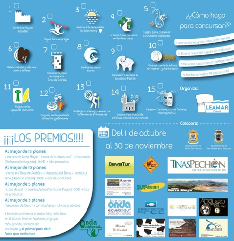 Concurso fotográfico Planazos para pasarlo genial en la costa Occidental