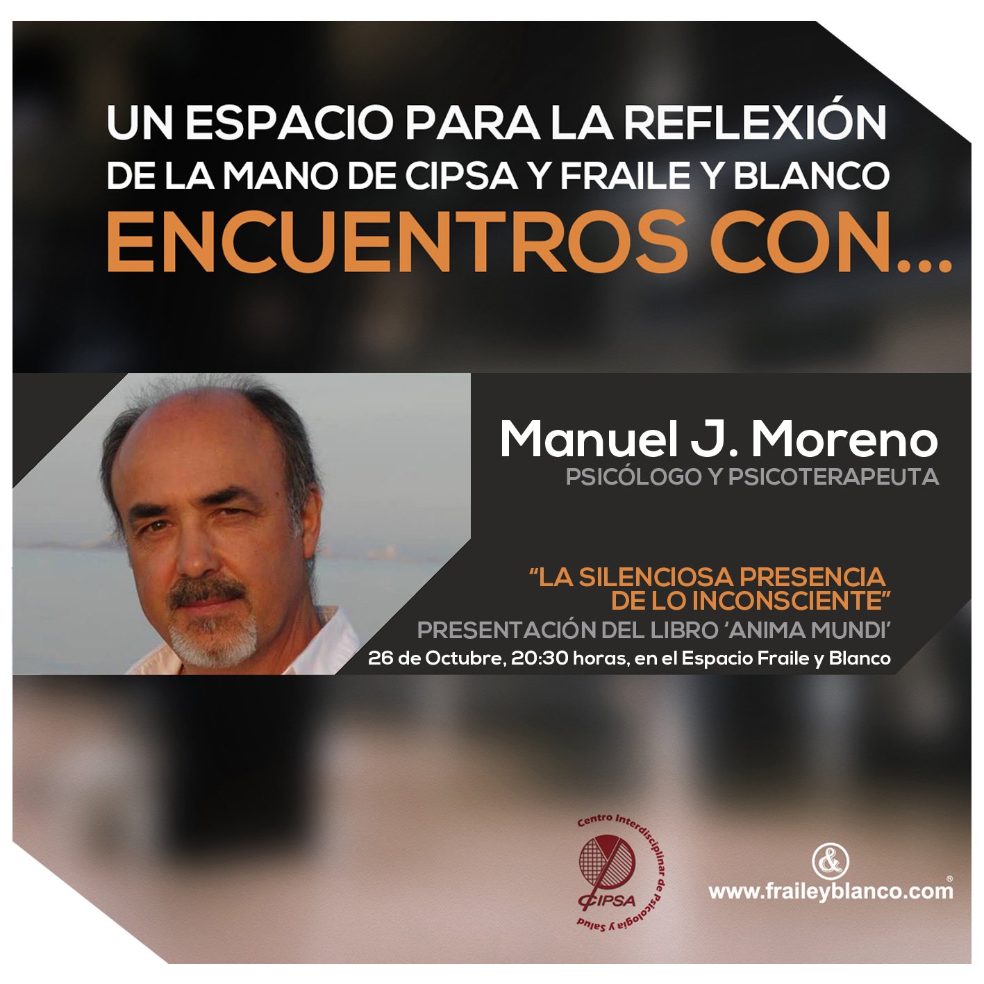 Presentación del Libro Anima Mundi en Espacio Fraile y Blanco de Santander