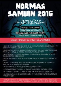 Samuin el halloween Cántabro en Noja 2016