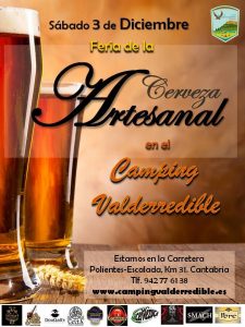 Olla Ferroviaria y Feria de Cerveza en el Camping de Valderredible en Polientes
