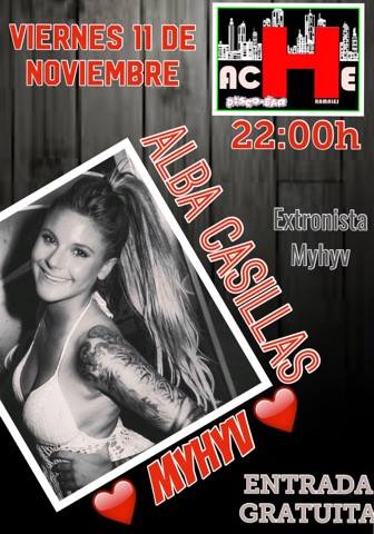 Alba Casillas de MYHYV en el Ache de Ramales