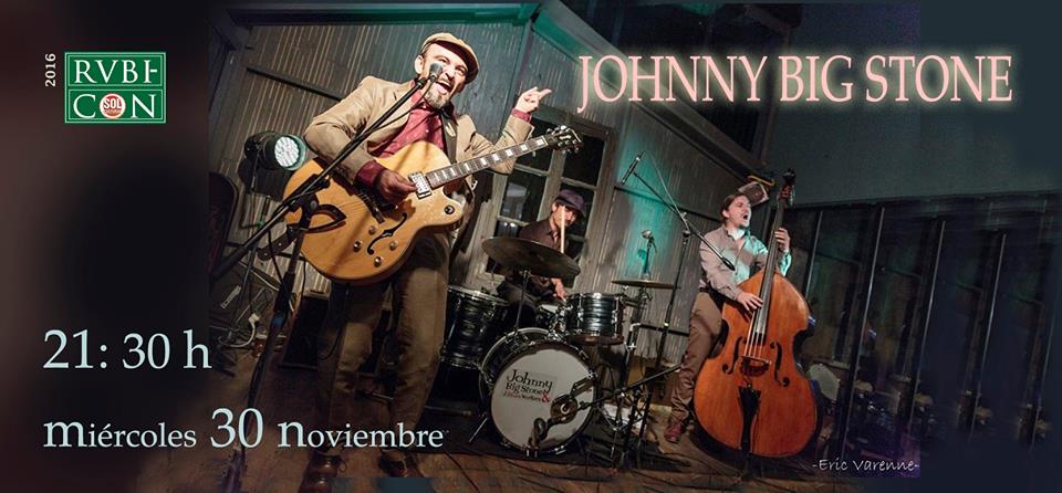 CONCIERTO de  JOHNNY BIG STONE & the Blues Workers en el Rvicón de Santander