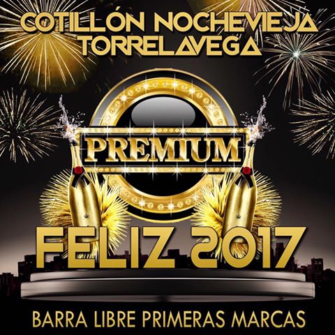 Cotillón de nochevieja en el Premium de Torrelavega
