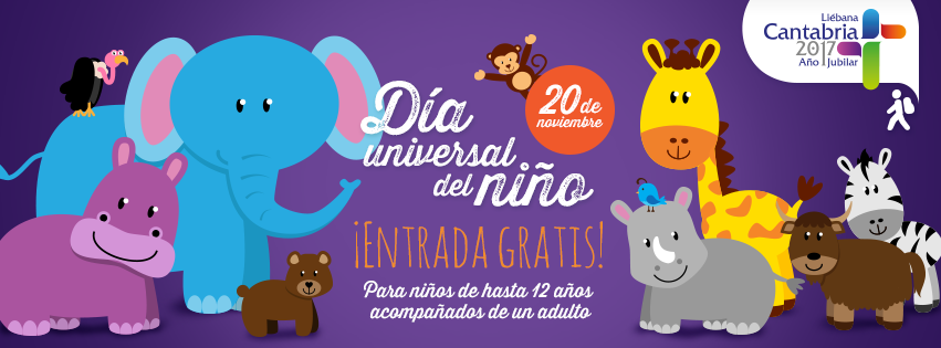 Entrada gratis para niños en Cabárceno