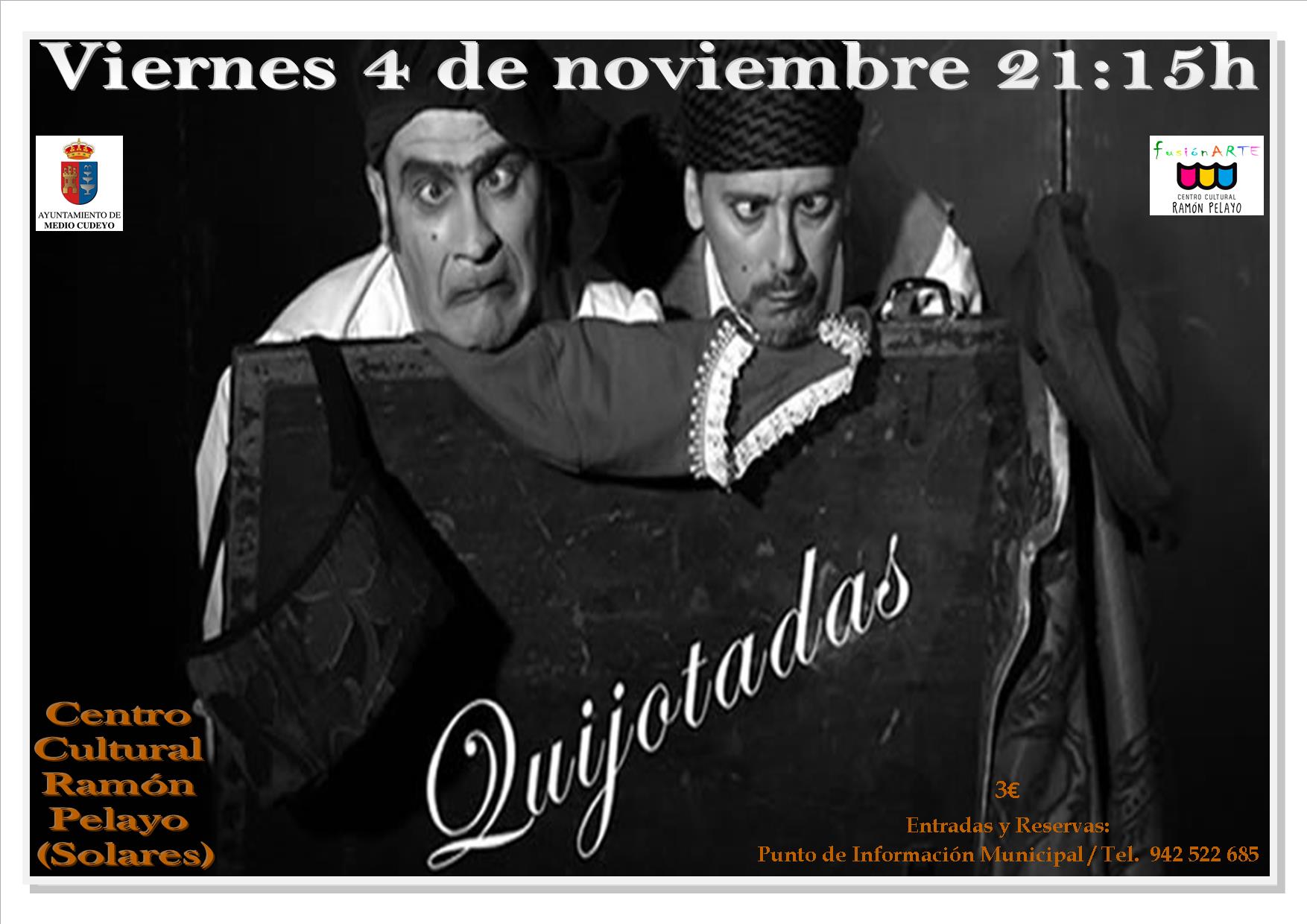Obra de teatro Quijotadas en Solares